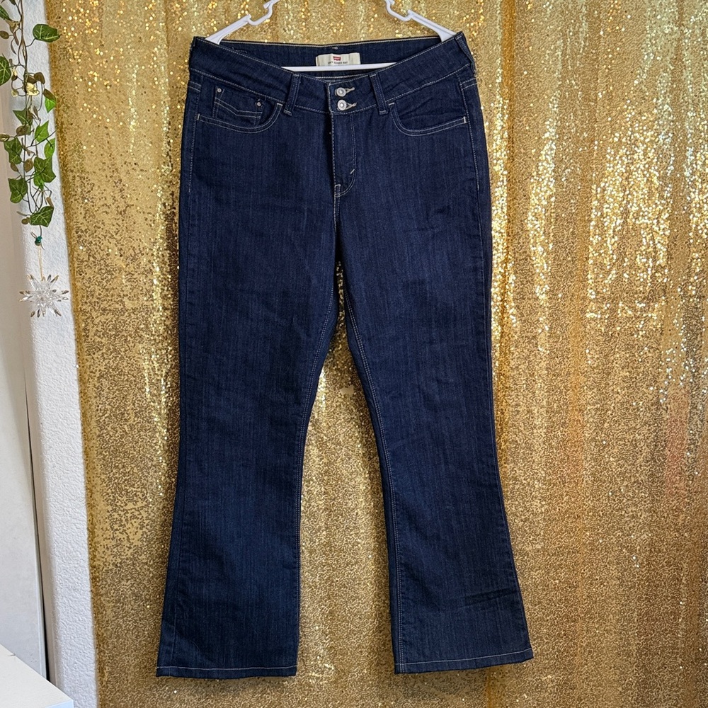 Levi's Dark Wash Bootcut Jeans